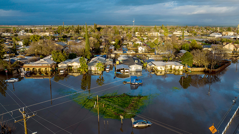 Κυκλώνας προκάλεσε νέες βροχοπτώσεις στην Καλιφόρνια – Τους 18 έχουν φτάσει οι νεκροί από την κακοκαιρία